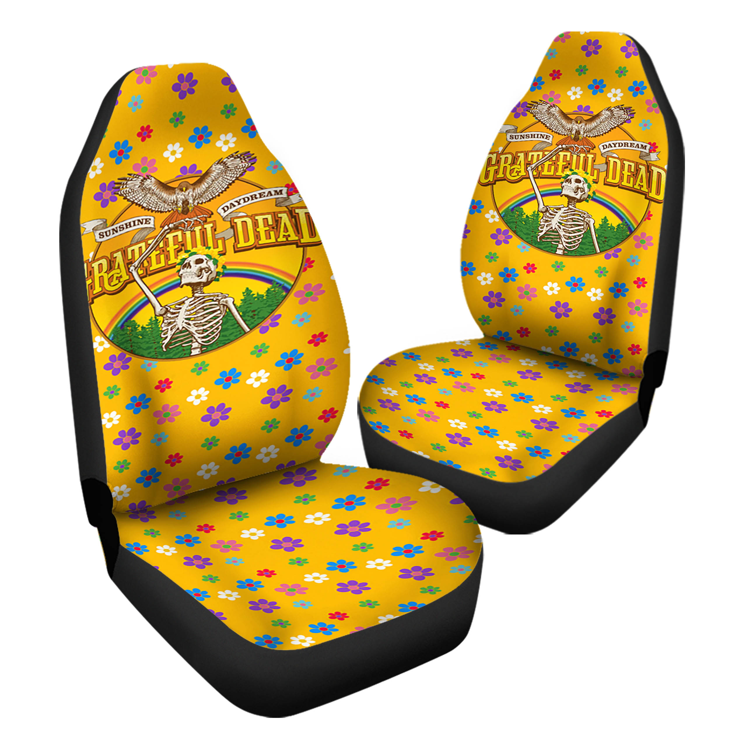 Grateful Dead Sunshine Daydream Car Seat Covers