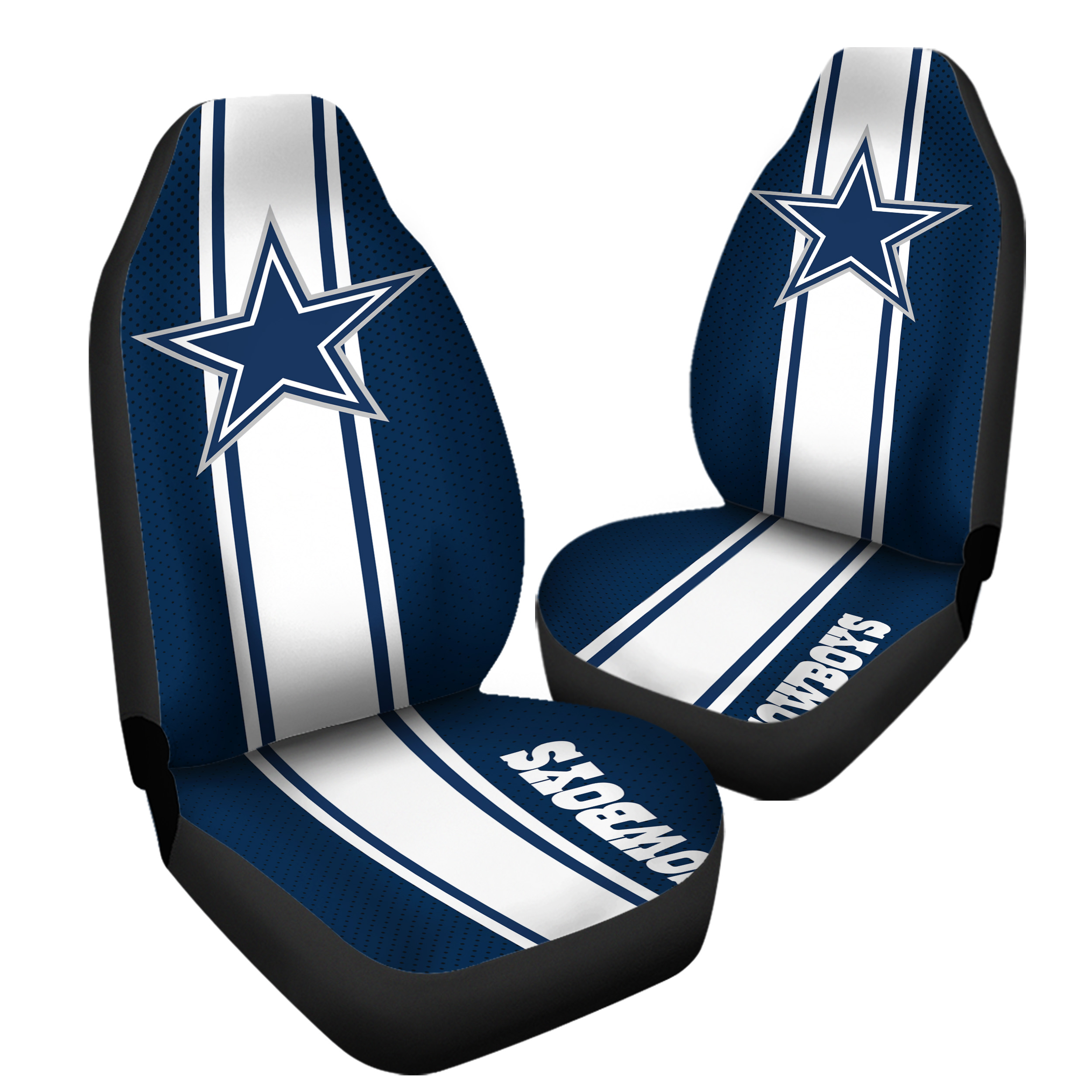 Dallas Cowboys Logo Blue Car Seat Covers