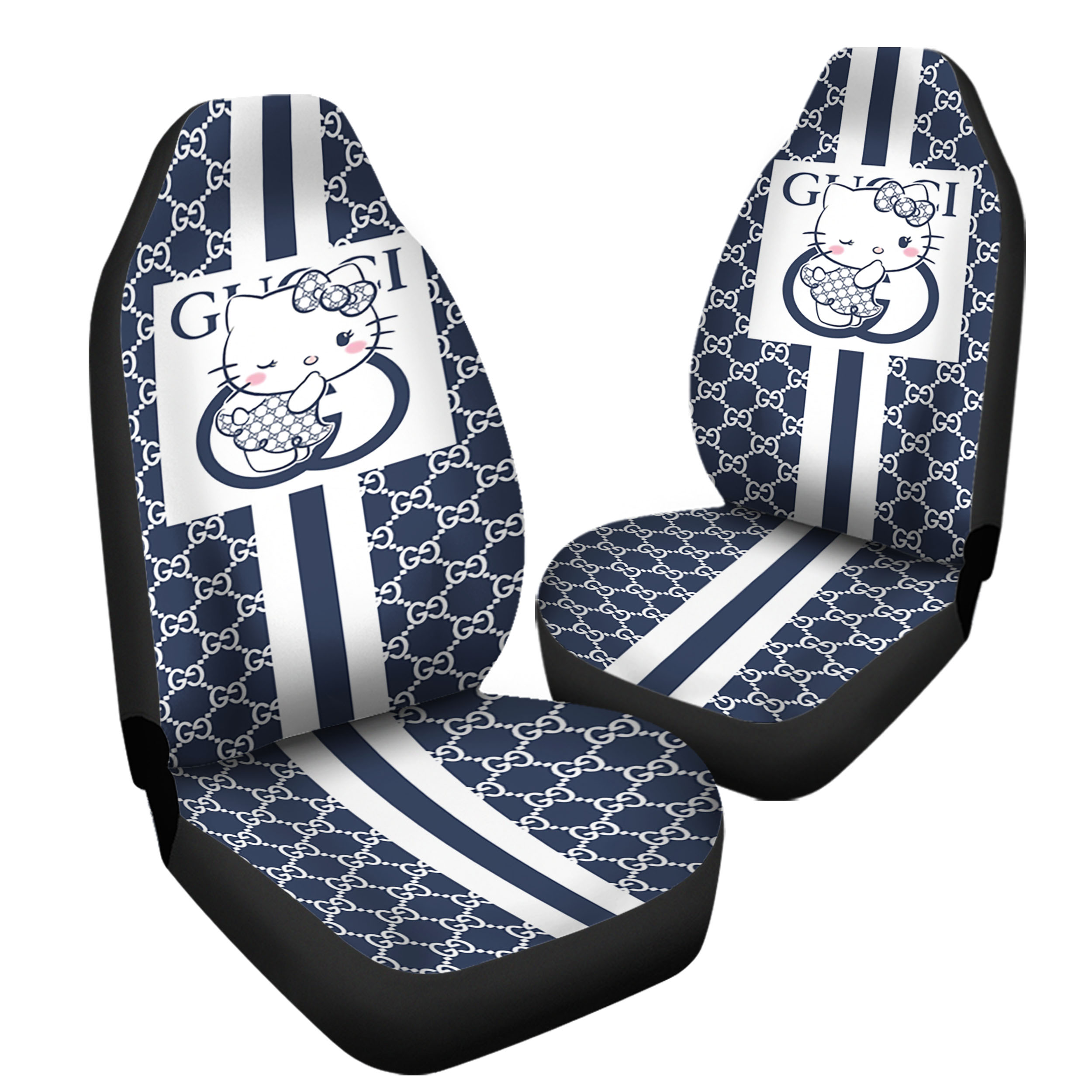 Gucci Hello Kitty Car Seat Covers