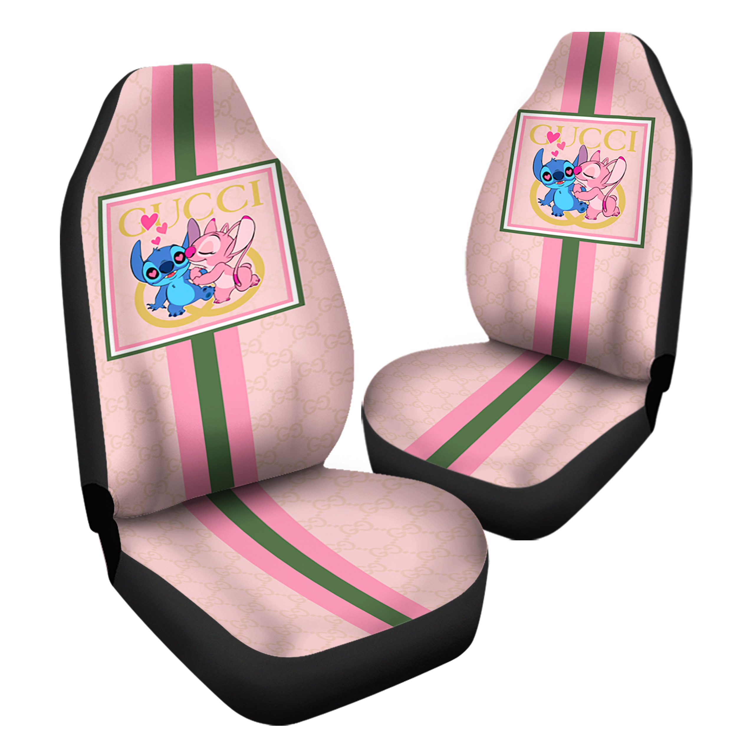 Gucci Lilo And Stitch Car Seat Covers